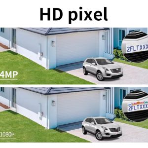 4MP Solar Security Camera Wireless WiFi Camouflage Wood Texture PTZ Outdoor Surveillance for Garden and Farm - Image 3