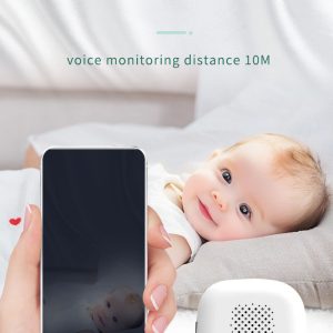 White Smart Indoor Security Camera 3MP HD WiFi Wireless Monitor with Night Vision Two-Way Audio & Motion Detection Ideal for Baby Pet & Home Office - Image 6