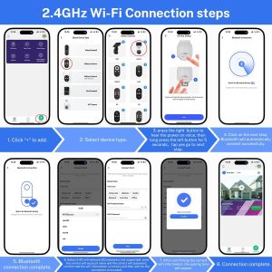 Camouflage Color Powered Outdoor Security Camera 1080P - Wireless Smart Home PTZ CCTV with Two-Way Audio, IP65 Waterproof & Colour Night Vision - Image 8