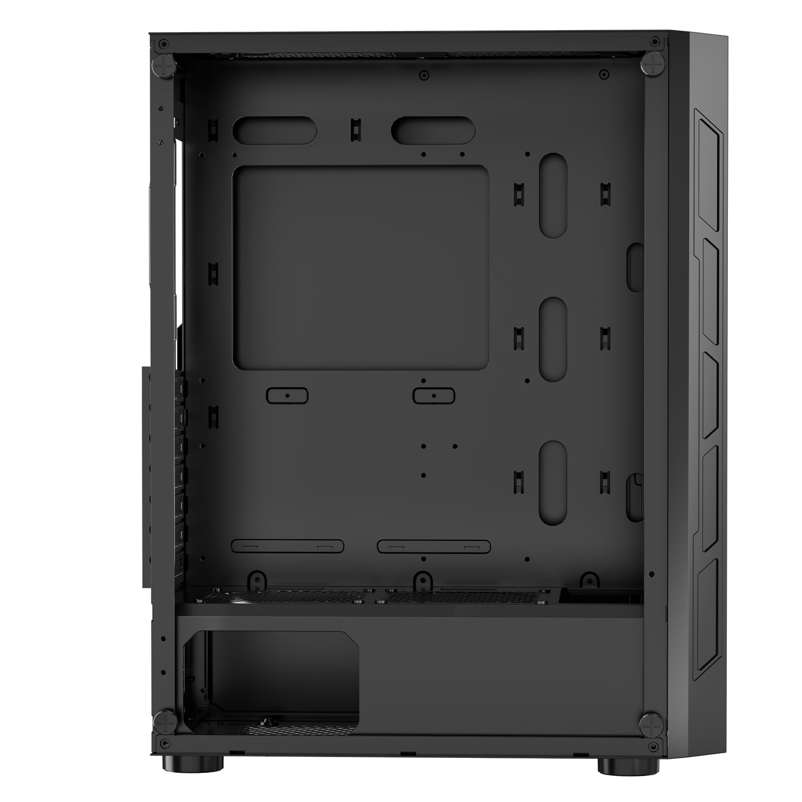 VEVOR Mid-Tower ATX PC Gaming Case Computer Case Box with 3 x 120 mm ARGB Fans - Image 11