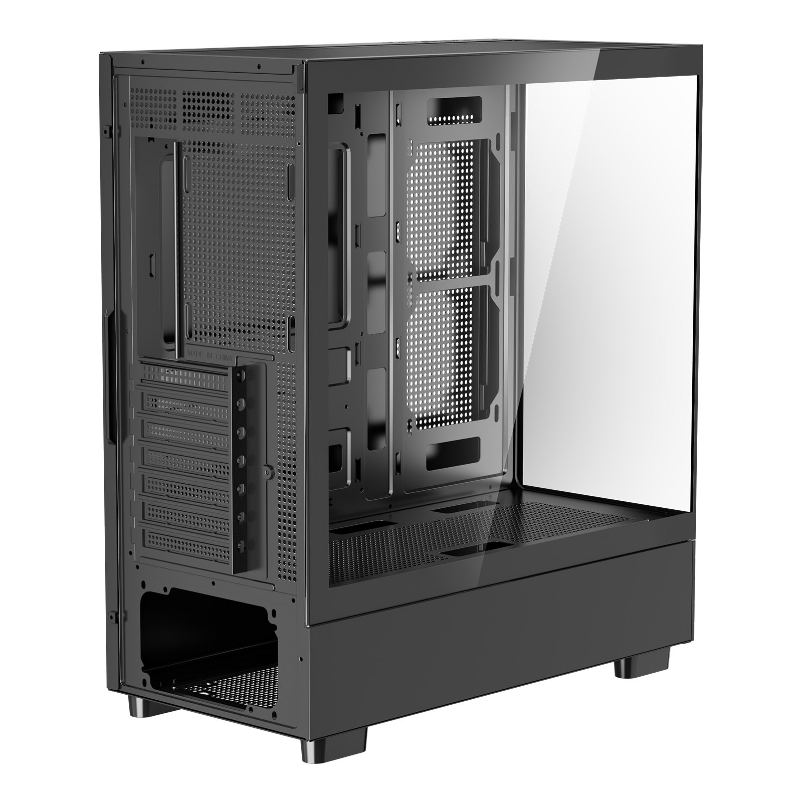 VEVOR Mid-Tower ATX PC Gaming Case Computer Case with 6 x 120 mm PWM ARGB Fans - Image 10