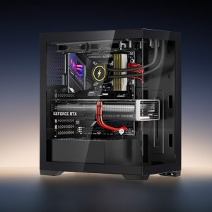 VEVOR PC Gaming Case Mid-Tower Computer Case with 2 Fans for ATX Motherboard - Image 8