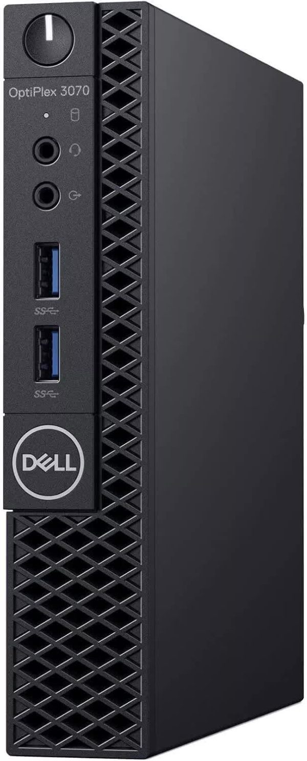 (Refurbished) Dell OptiPlex 3070 Micro – Intel Core i5-9500, 16GB RAM, 256GB SSD, Windows 11 Pro