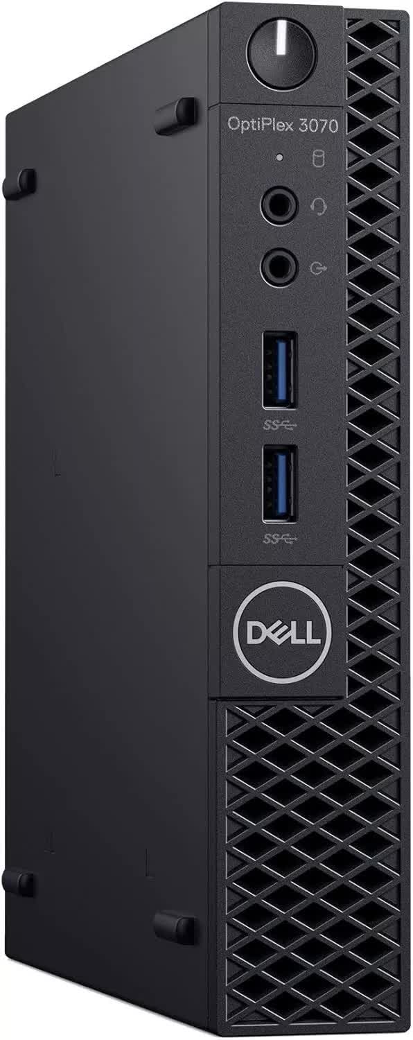 (Refurbished) Dell OptiPlex 3070 Micro – Intel Core i5-9500, 16GB RAM, 256GB SSD, Windows 11 Pro