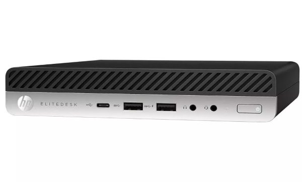 (Refurbished) HP EliteDesk 800 G3 SFF Mini – Intel Core i5-6500, 16GB RAM, 256GB SSD, Windows 11 Pro