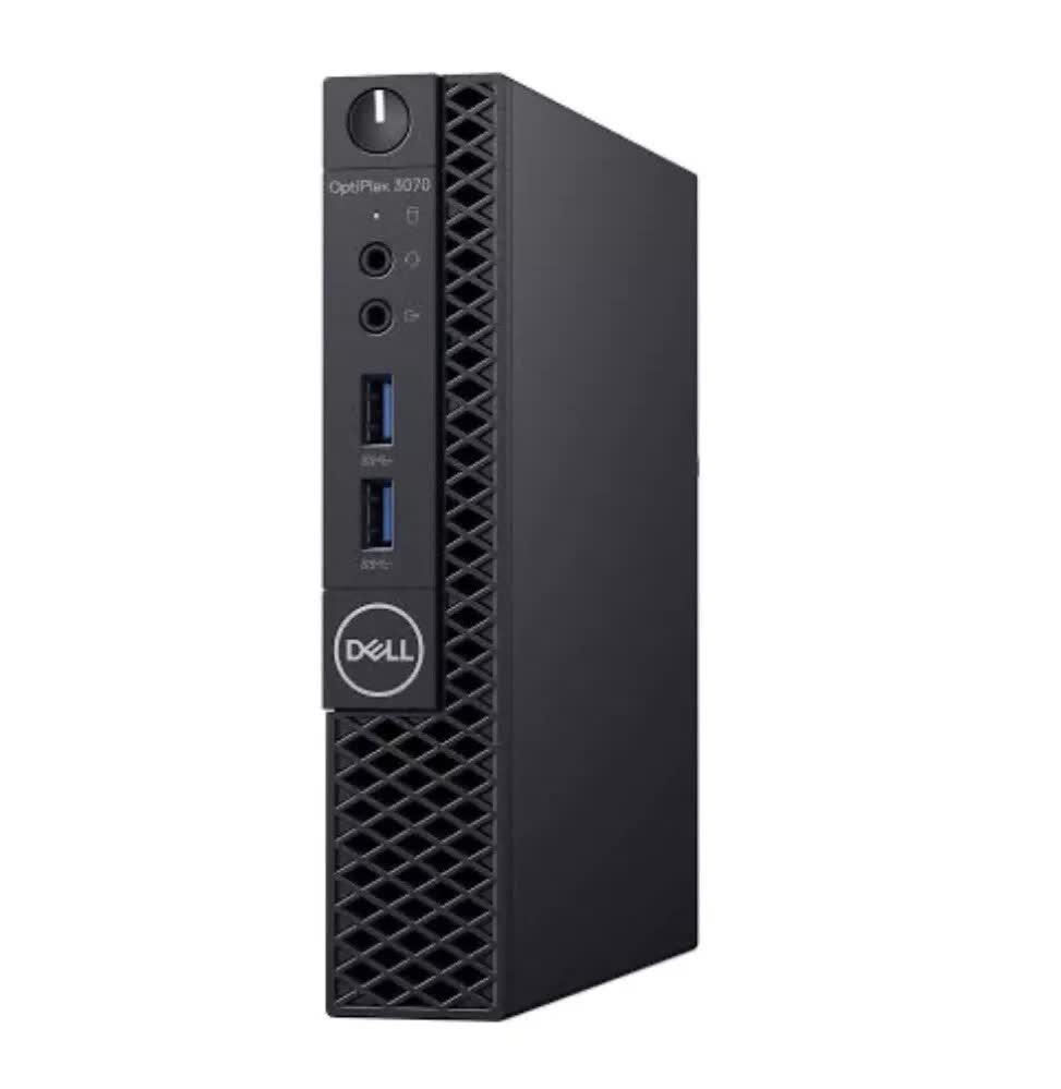 Dell (Refurbished) SFF OptiPlex 3070 Micro Bundle - i5-9500 16GB 256GB W11P WIFI + (Brand New) Rapoo X1800S Wireless Optical Keyboard Mouse Combo + (Brand New) Rapoo V10S Mouse Pad - Large Mouse Mat - Image 1