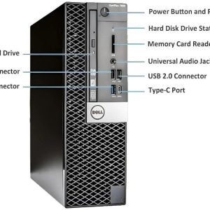 (Refurbished) OptiPlex 7050 Intel i7-7700 16GB 256GB W11 SFF Desktop - Image 2